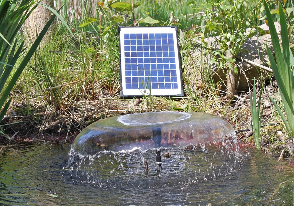 Solar-Teichpumpe / amazon.de