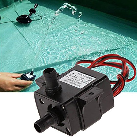 12V Wasser Pumpe 600L pro Stunde Wasserpumpe Trinkwasserpumpe  Frischwasserpumpe 